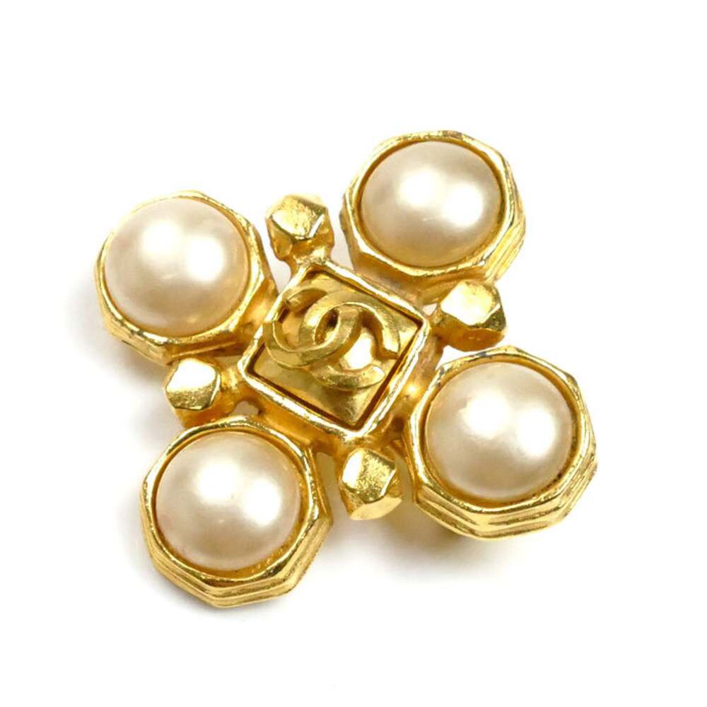 Chanel Cc Logo Brooch Metal #228825C87B